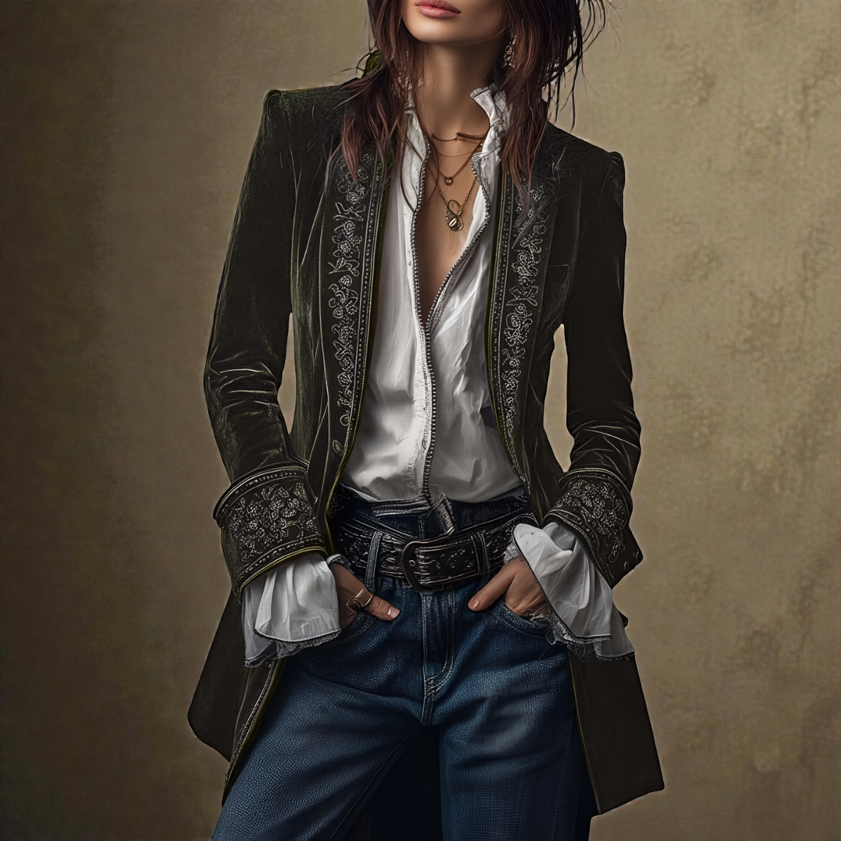 Rosalind | Luxurious Velvet Jacket