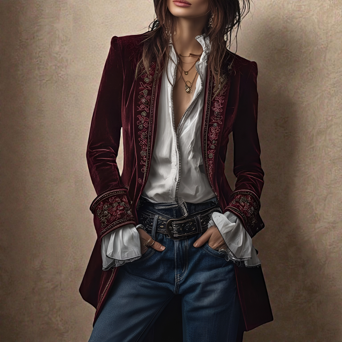 Rosalind | Luxurious Velvet Jacket
