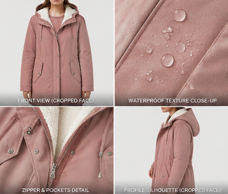 Amélie | Waterproof Long Parka