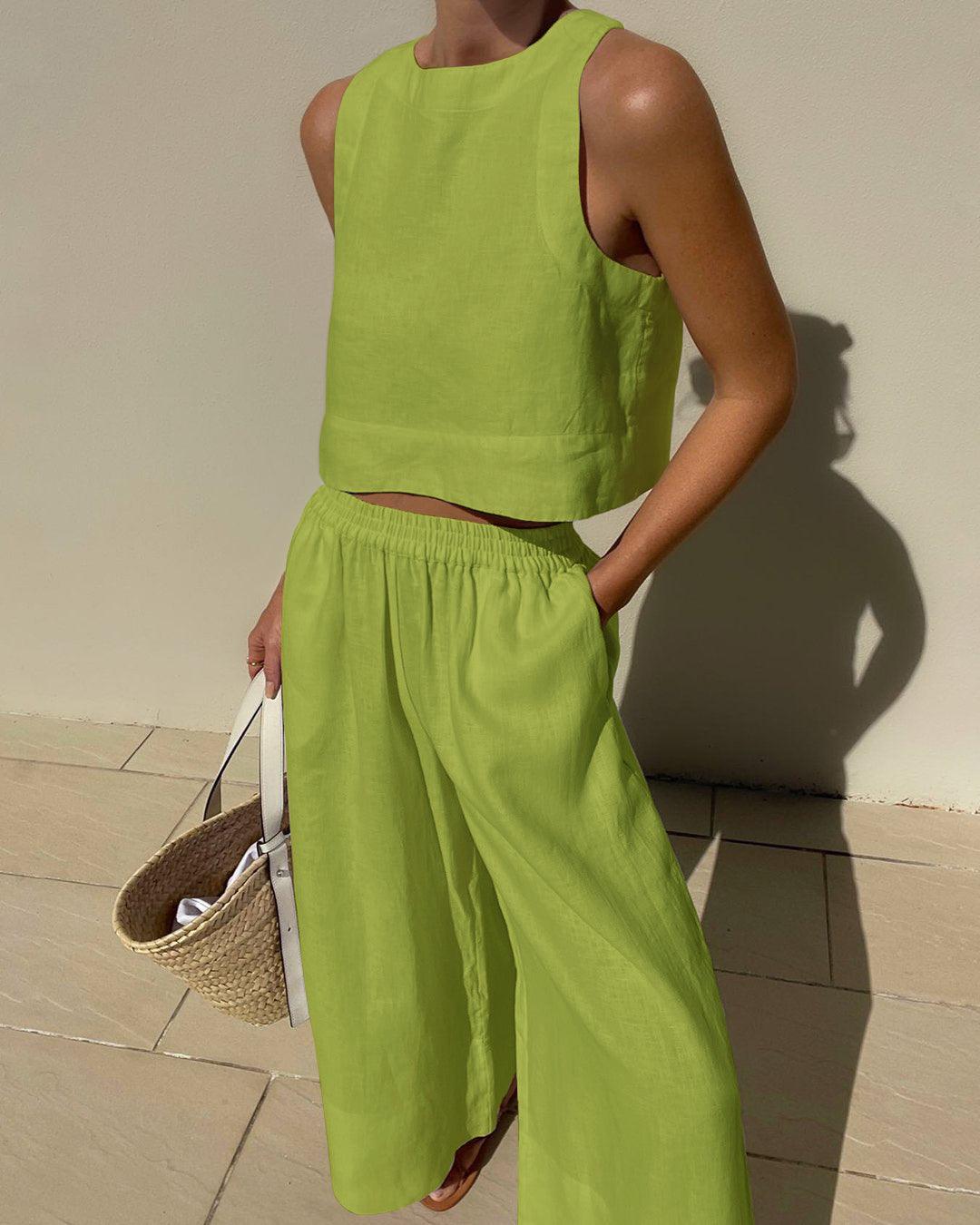 Sienna Sleeveless Two-Piece Set