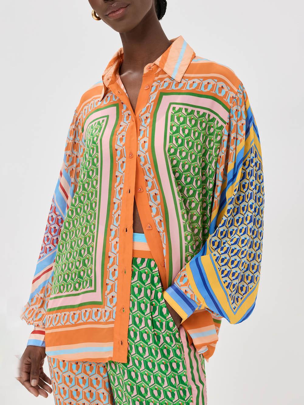 Celeste Balloon Sleeve Shirt