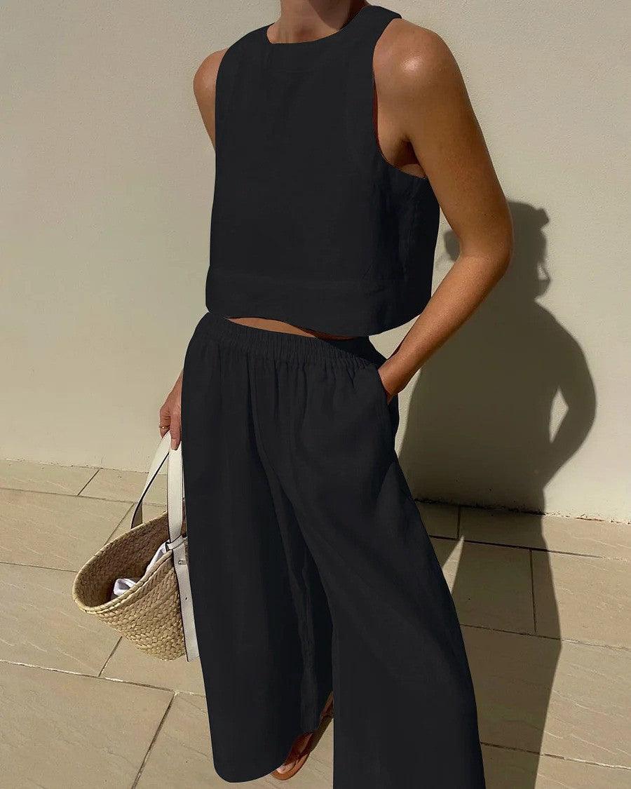 Sienna Sleeveless Two-Piece Set