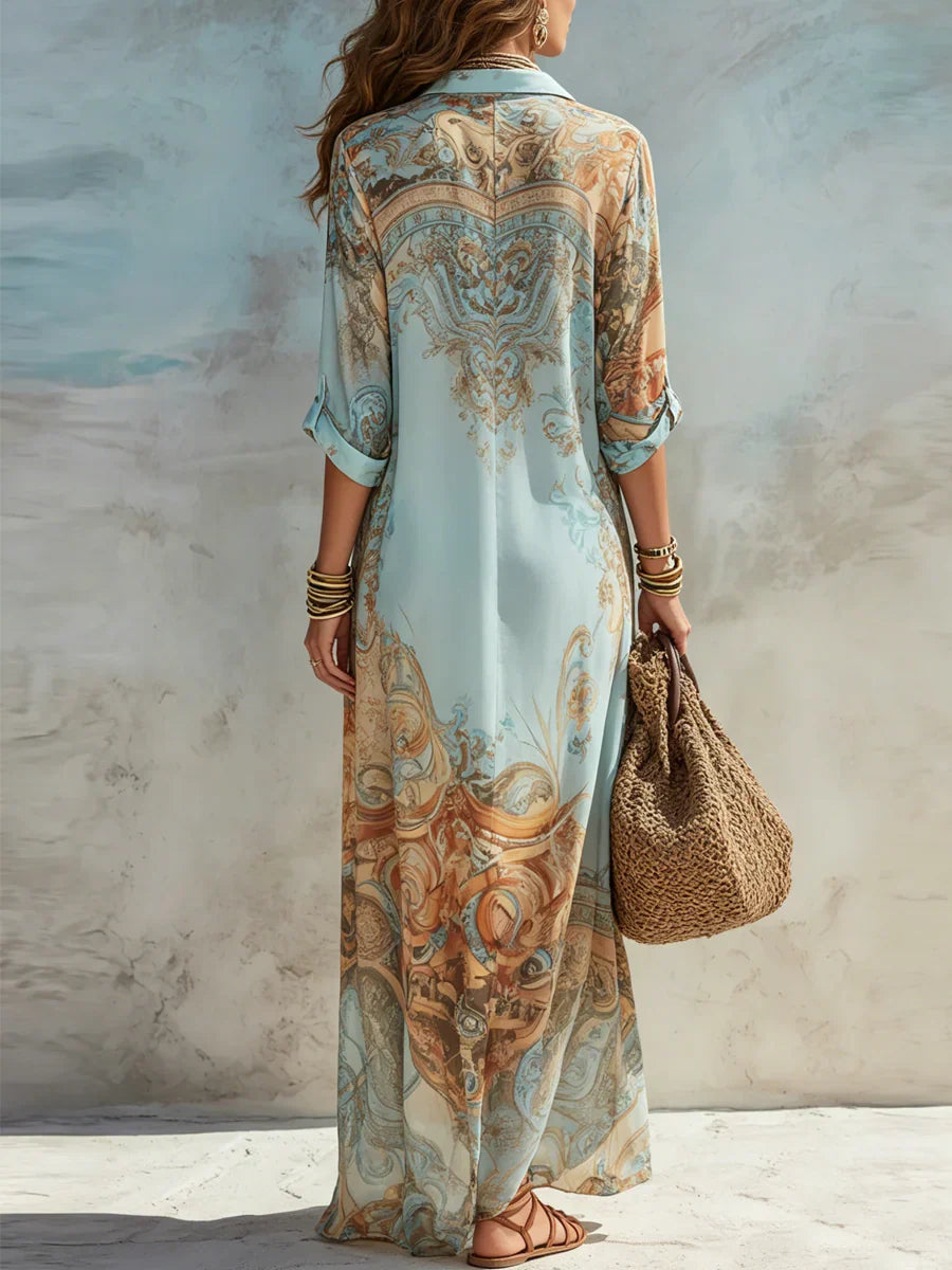 Mara Elegant Flowing Summer Dress