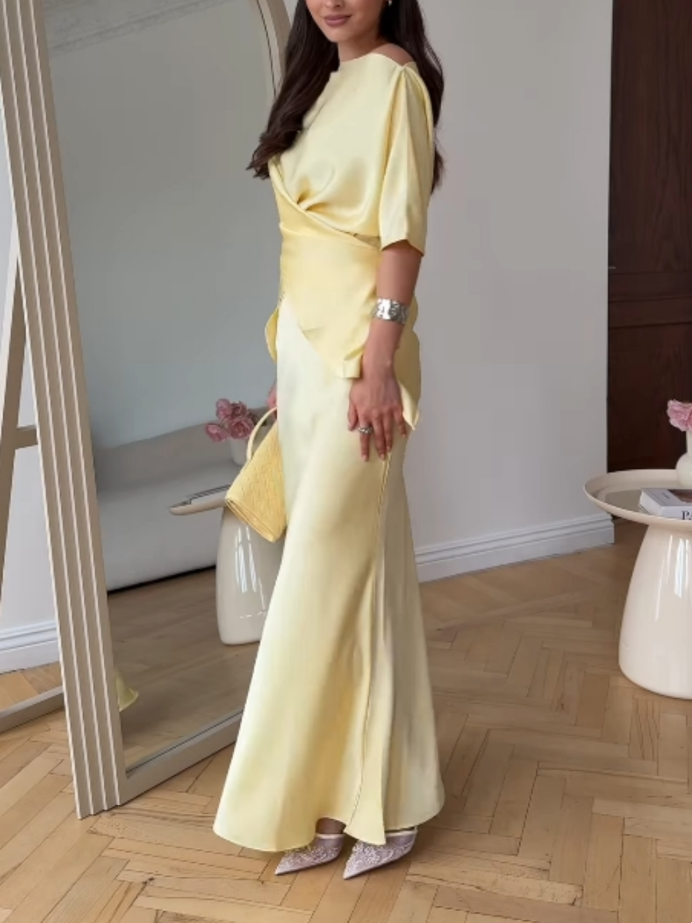 Sofia Off-Shoulder Top and Skirt Set