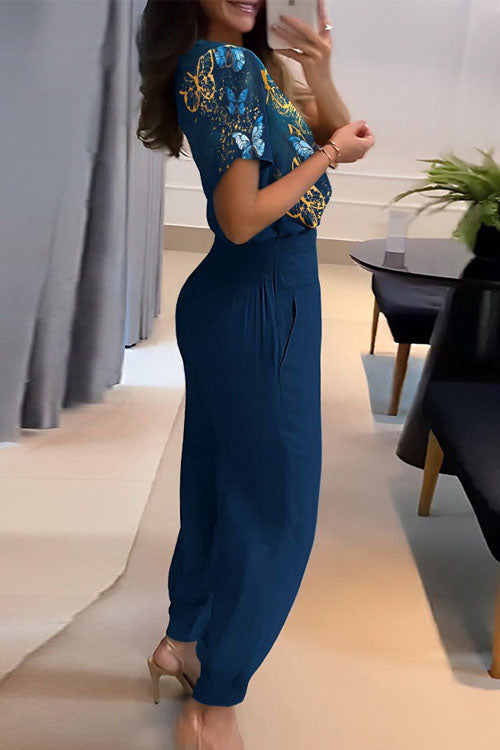 Sofia V-Neck Two-Piece Set