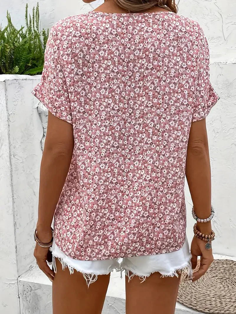 Easton | Wildflower Notch Blouse