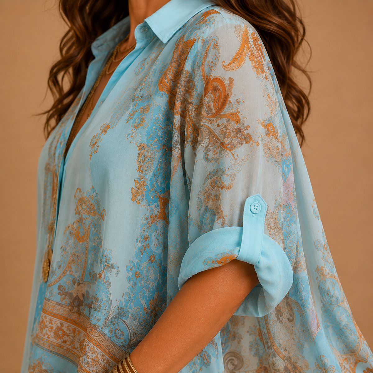 Lorna | Mediterranean Shirt Dress