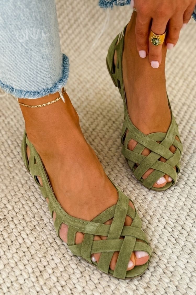 Marleen Flat open-toe sandals