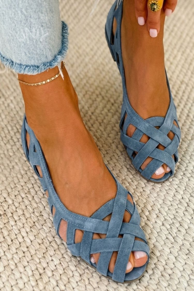Marleen Flat open-toe sandals