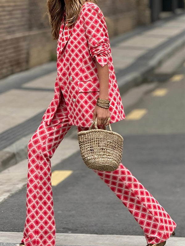 Sofia Printed Two-Piece Set