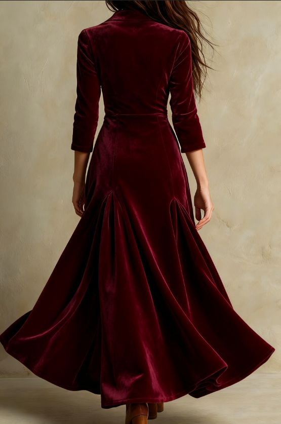 Vivienne Velvet Long Dress