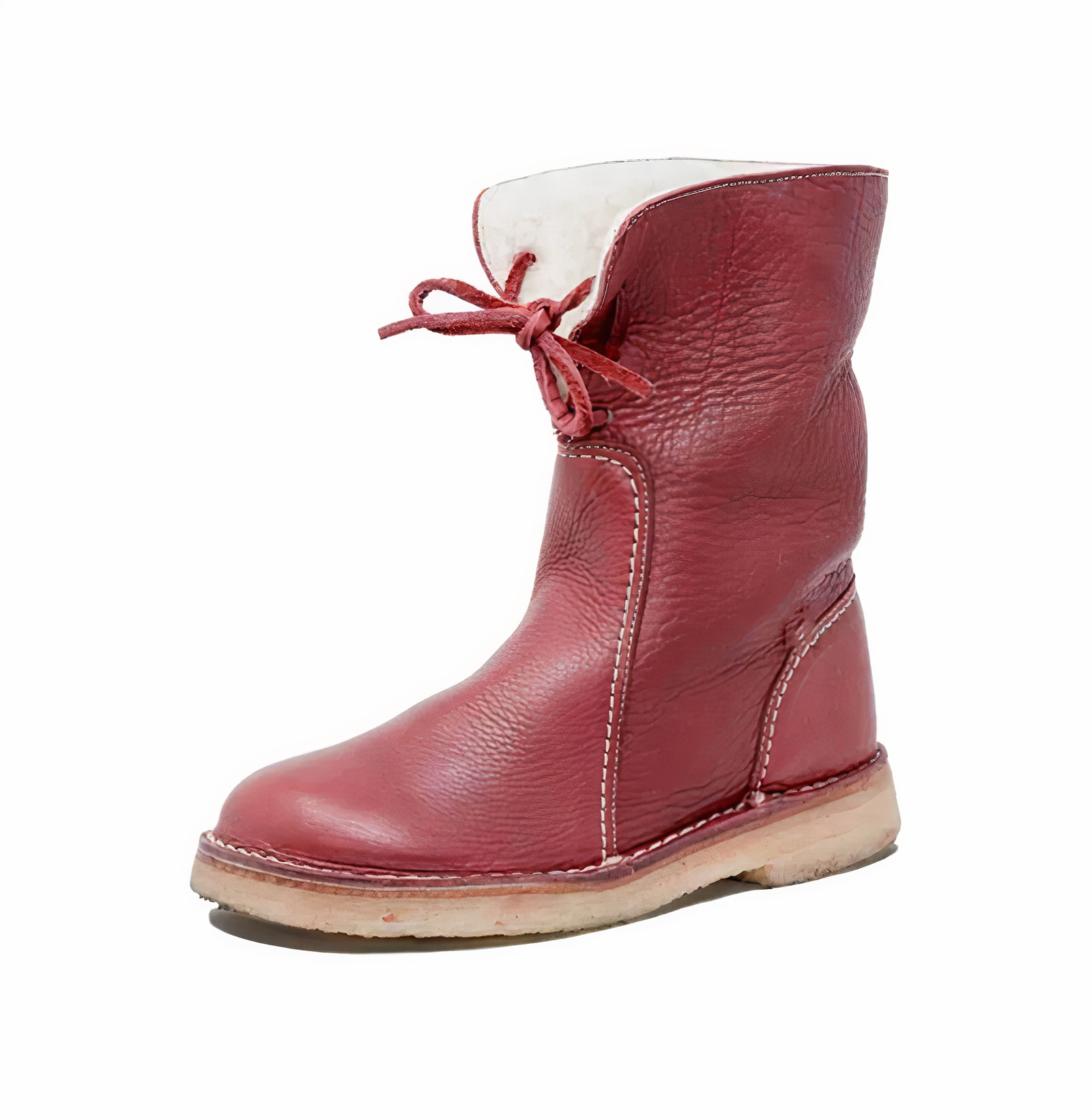 Sahasra | Casual Leather Mid-Calf Boots