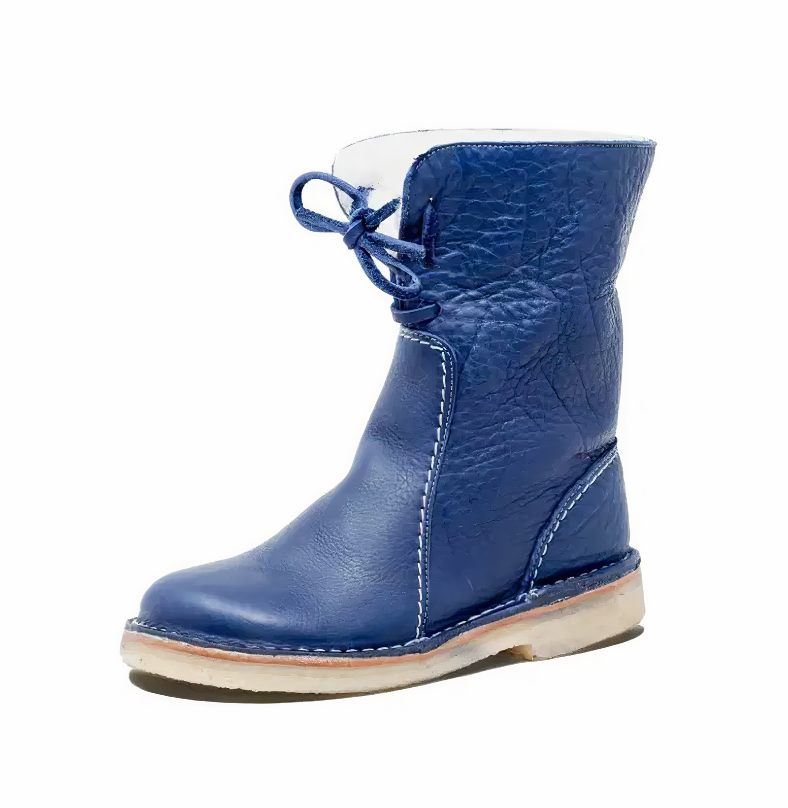 Sahasra | Casual Leather Mid-Calf Boots