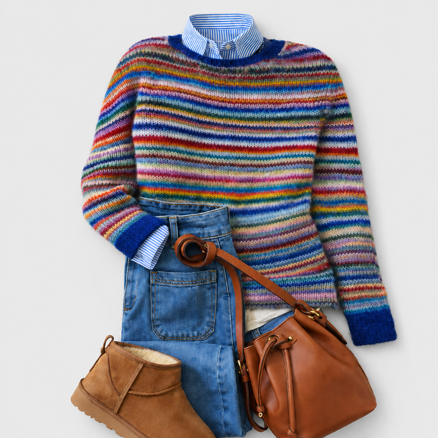 Megan | Heritage Nordic Knit Sweater