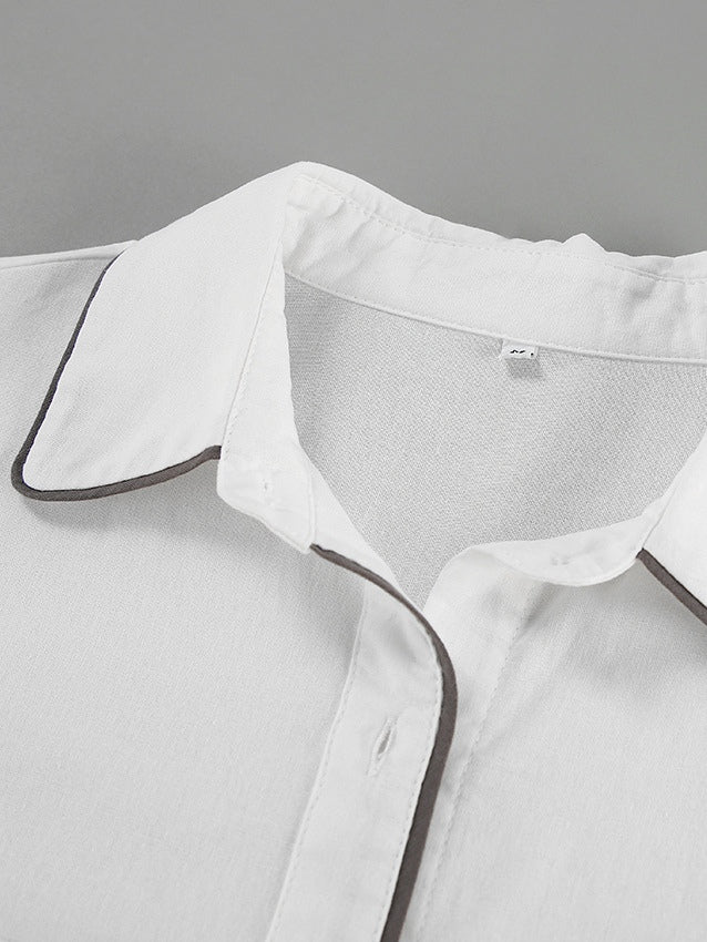 Dante Cotton and Linen Two-Piece Set