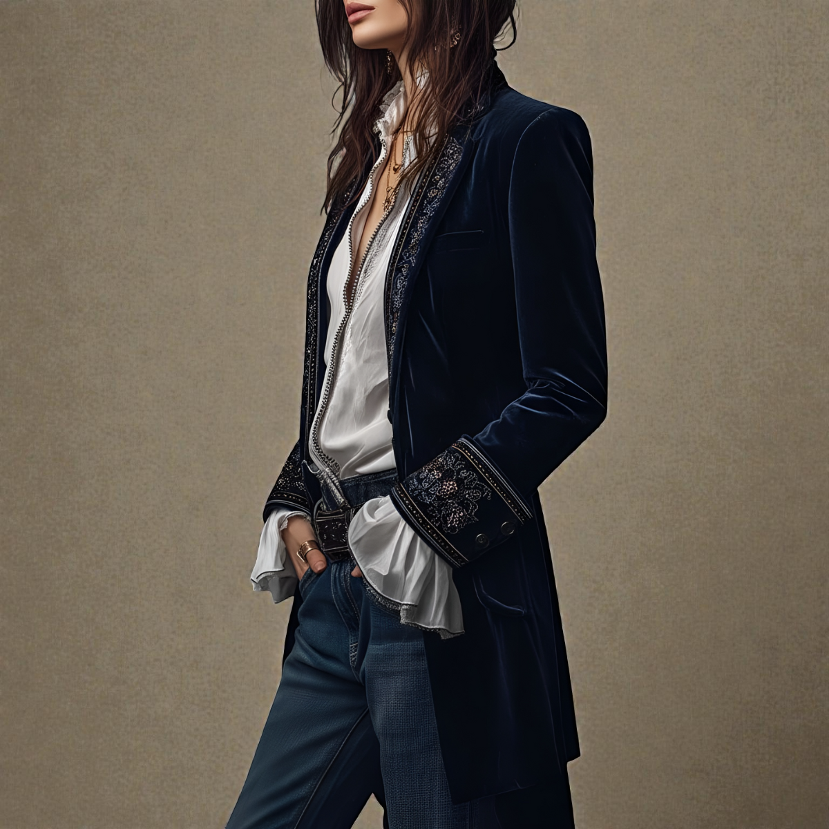 Rosalind | Luxurious Velvet Jacket