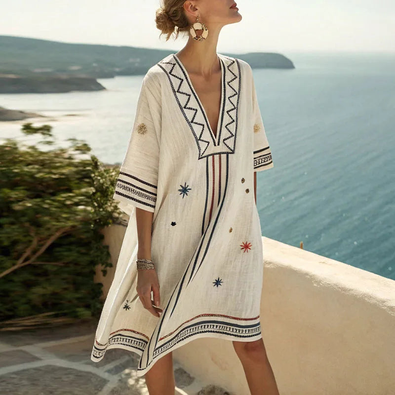 Marie | Elegant and Versatile Beach Dress for Summery Days