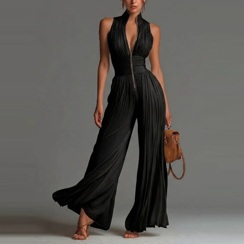 Sofia | Floral Chiffon Jumpsuit