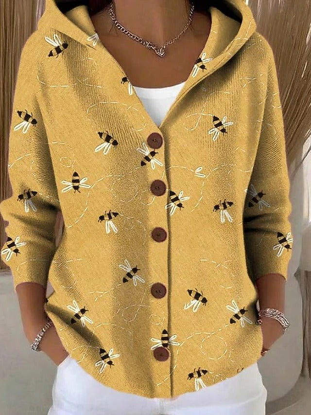 Saiba | Artistic Warm Long Cardigan