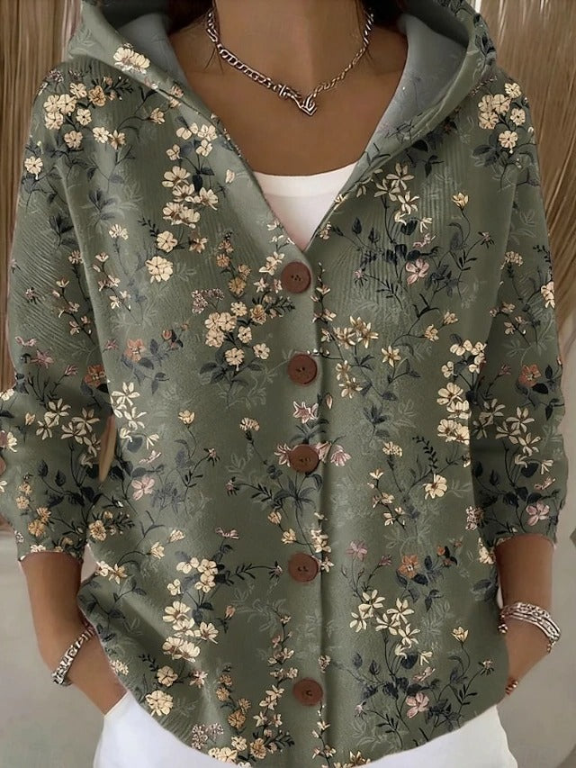 Saiba | Artistic Warm Long Cardigan