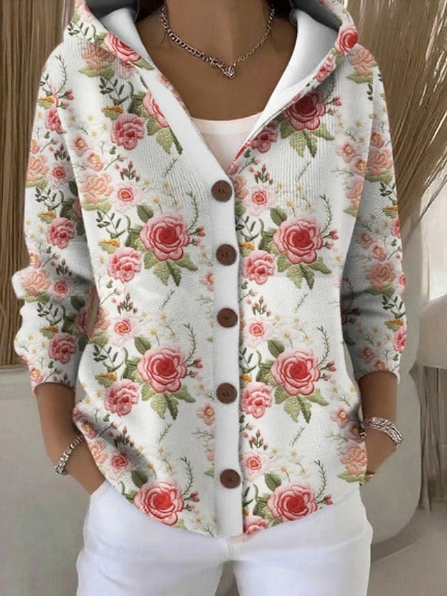 Saiba | Artistic Warm Long Cardigan