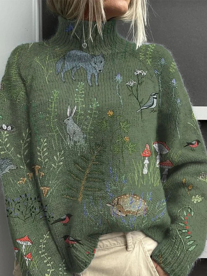 Sasha | Cozy Turtleneck Jumper