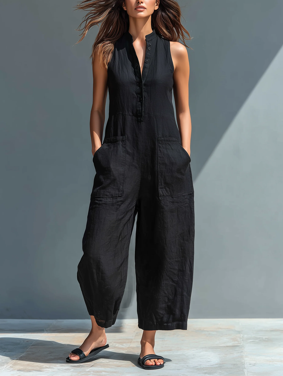 Lila Sleeveless Jumpsuit