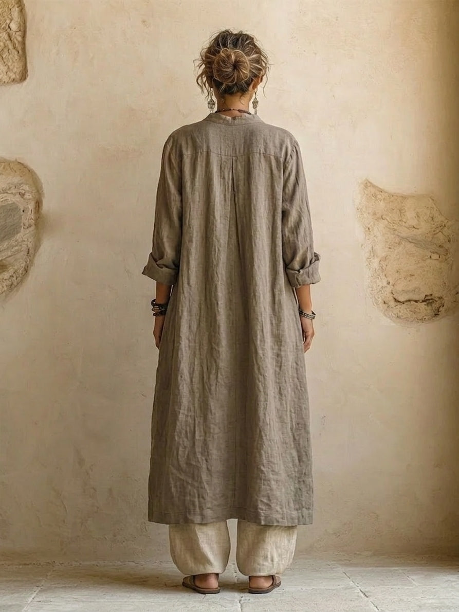 Lille Natural 3-Piece Set Premium Cotton and Linen Blend