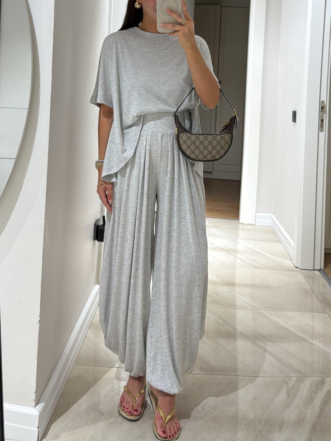 Sophie Light Grey Casual Set