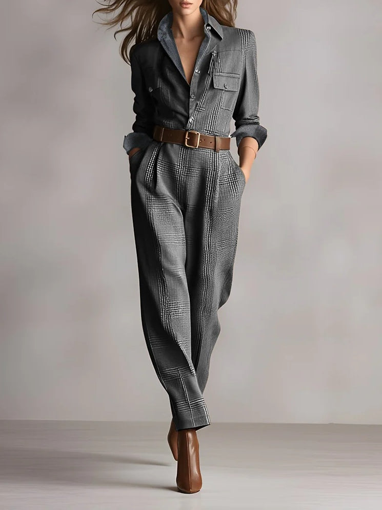 Samantha Tweed Utility Jumpsuit