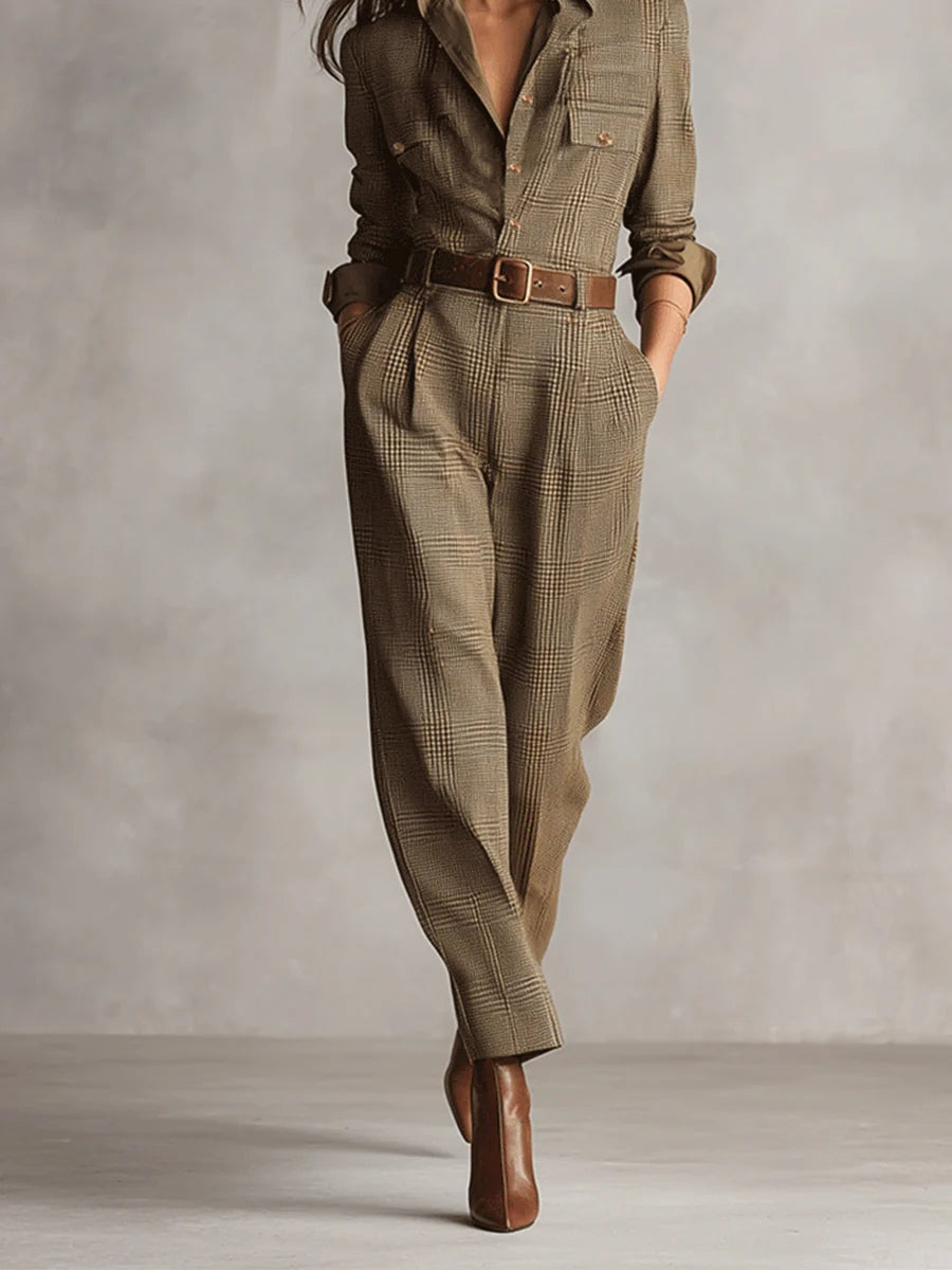 Samantha Tweed Utility Jumpsuit