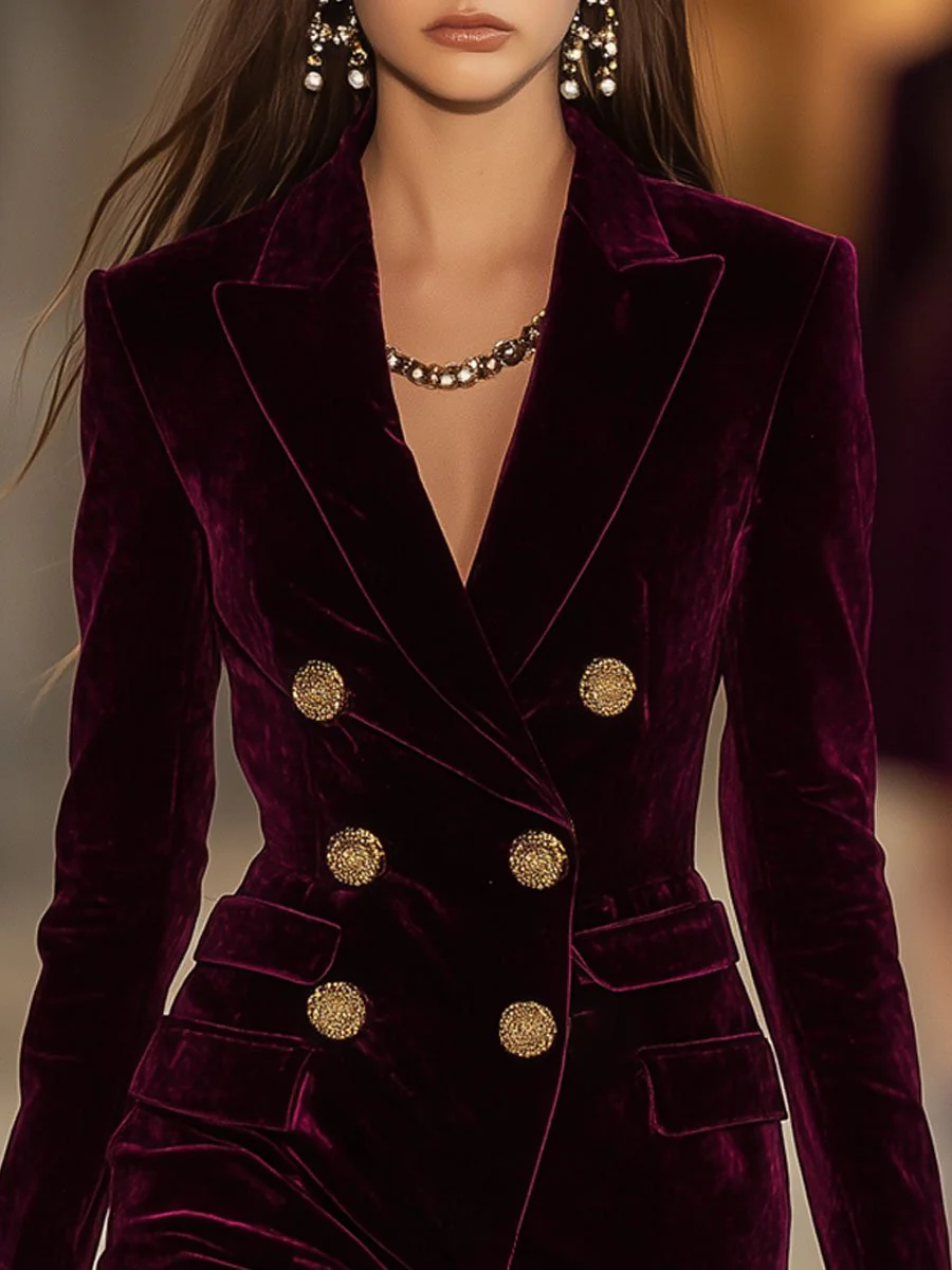 Scarlett Velvet Mini Dress