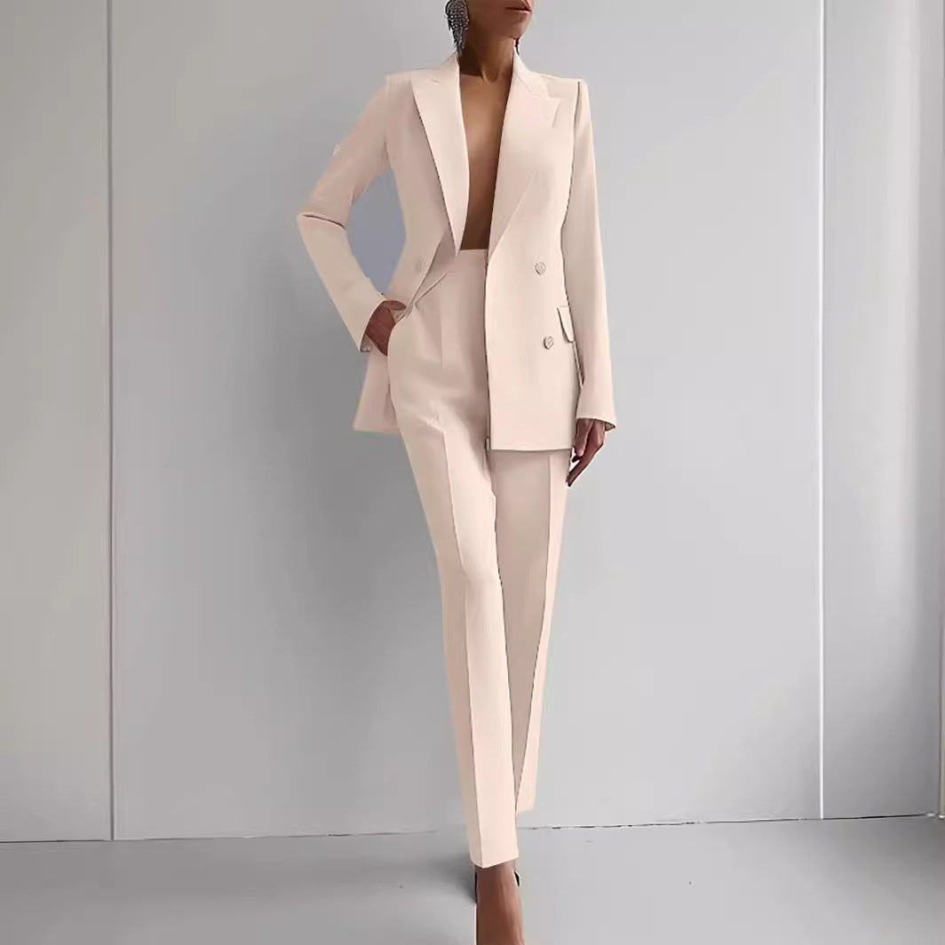Sofia Blazer & High Waist Pants Set