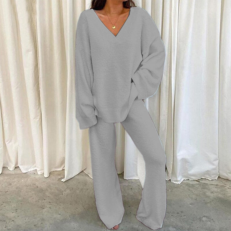 Sofia V-neck Two-piece Set