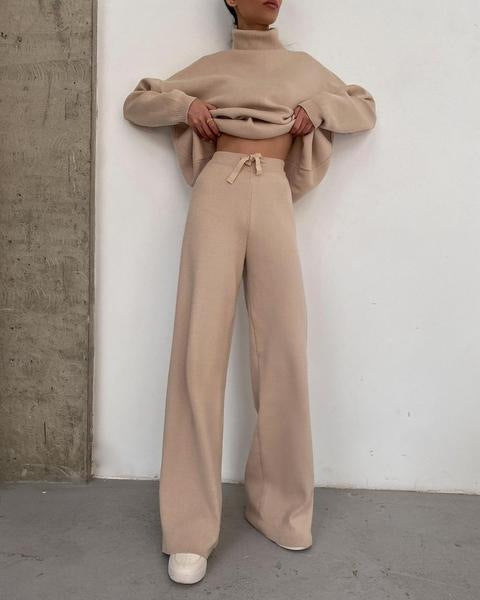 Sofia Knitted Casual Suit