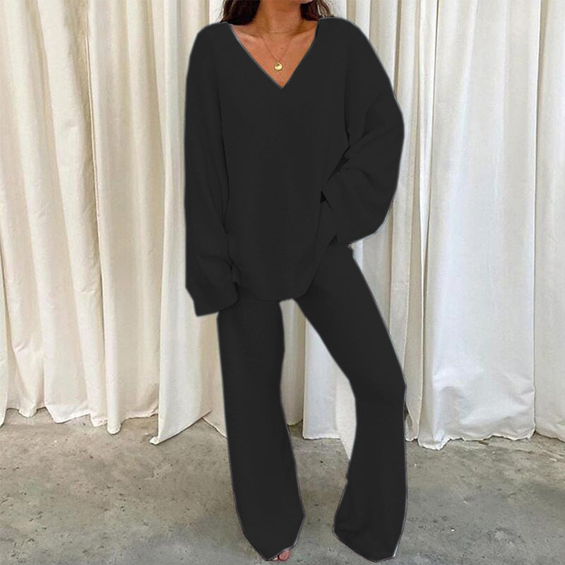 Sofia V-neck Two-piece Set